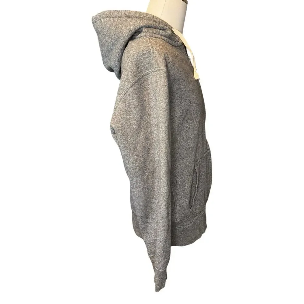 Polo Ralph Lauren Men's XL Gray Full Zip Hoodie w/ Pockets Embroidered $165